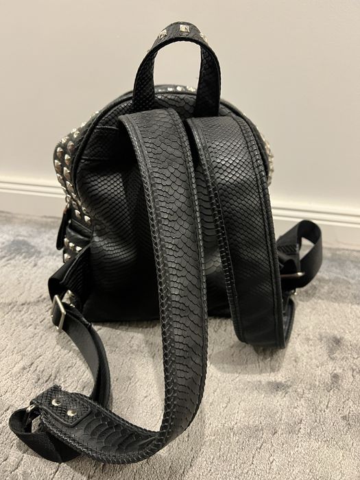 Rucsac Philipp Plein original piele cu tinte