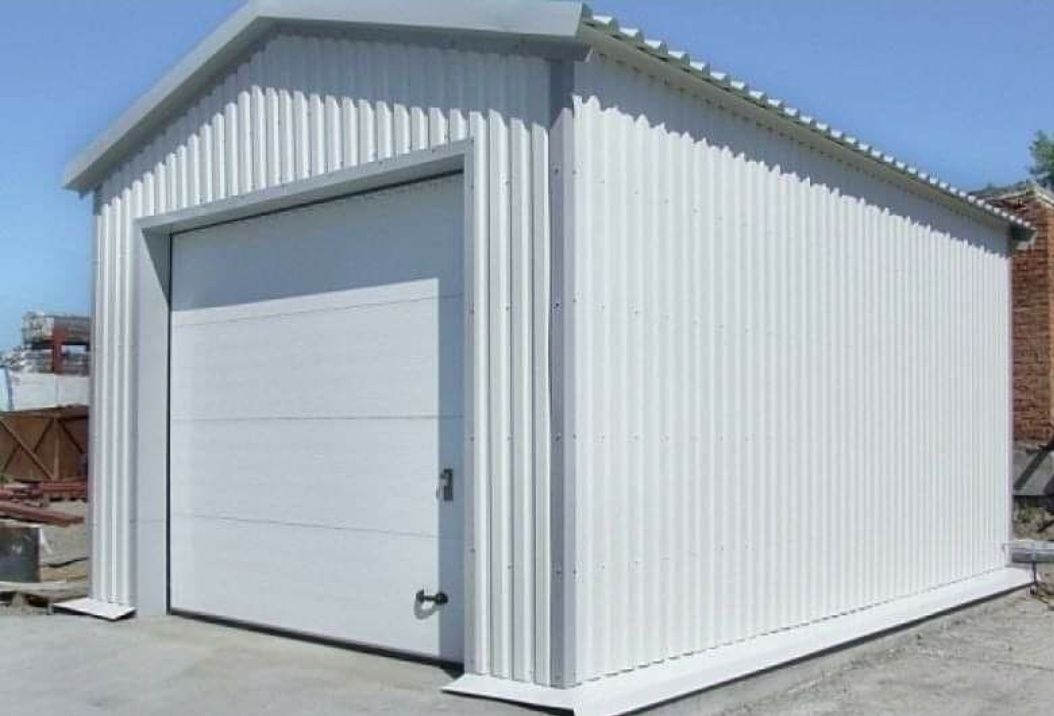 Construim garaj auto pe structură metalică
