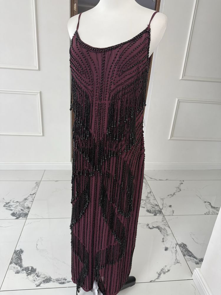 Rochie Asos midi cu franjuri