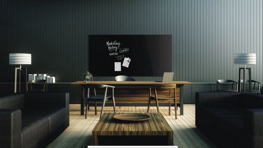 Design Glassboard magnetic MAGNETOPLAN 2000*1000 mm - tabla whiteboard