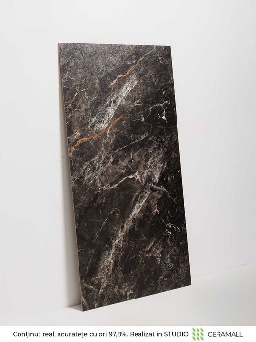 Gresie 8031 60X120 Black Gliter