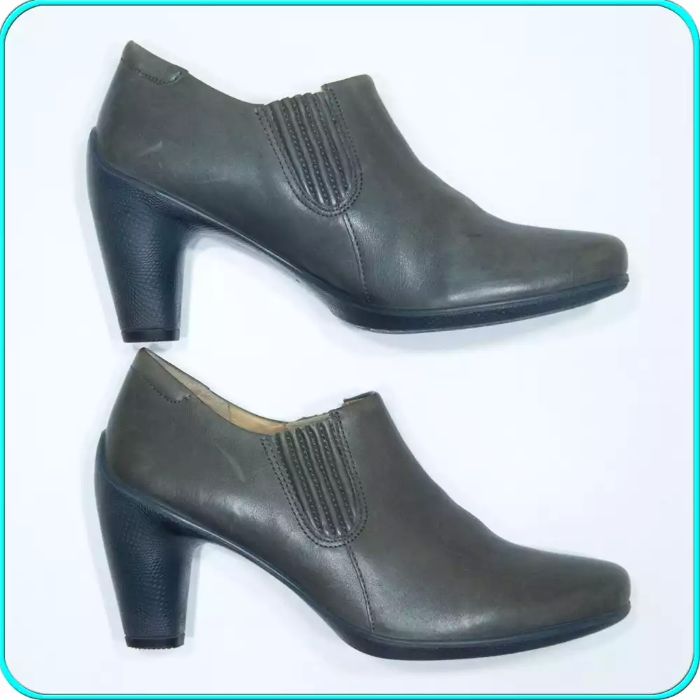 NOI-Botine dama, din piele, comode, ECCO → 39