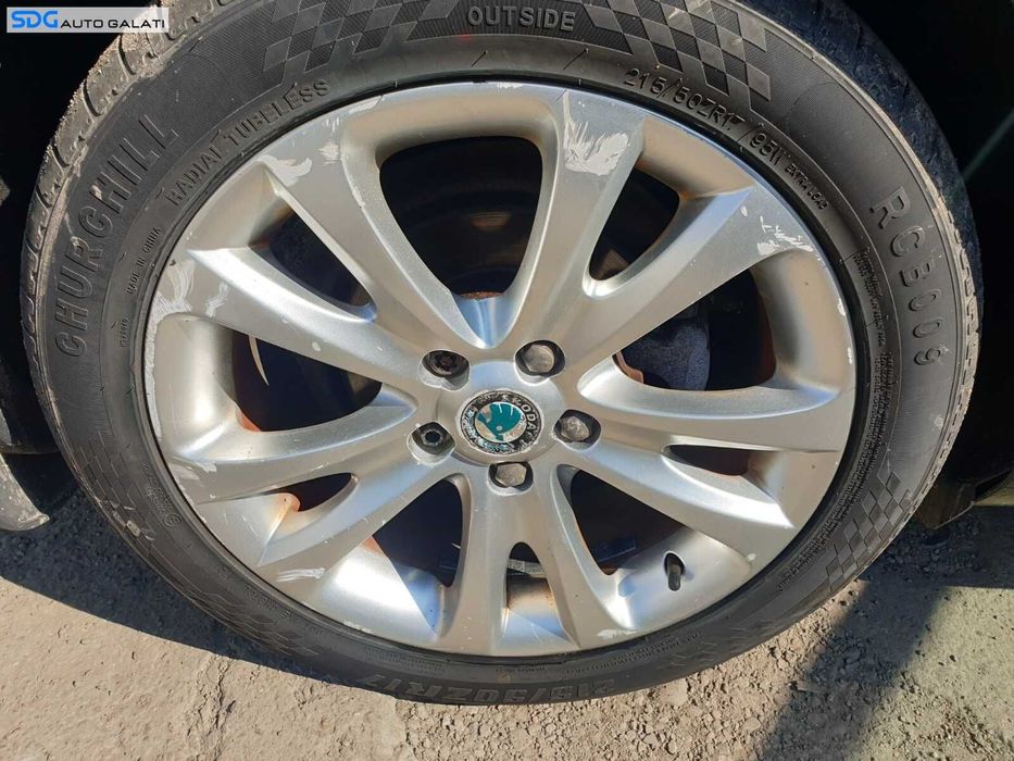 Set 4 Jante Roti Aliaj 215 50 17 R17 5x112 Audi A6 C6 2005 - 2011 Cod sdgj17bss23