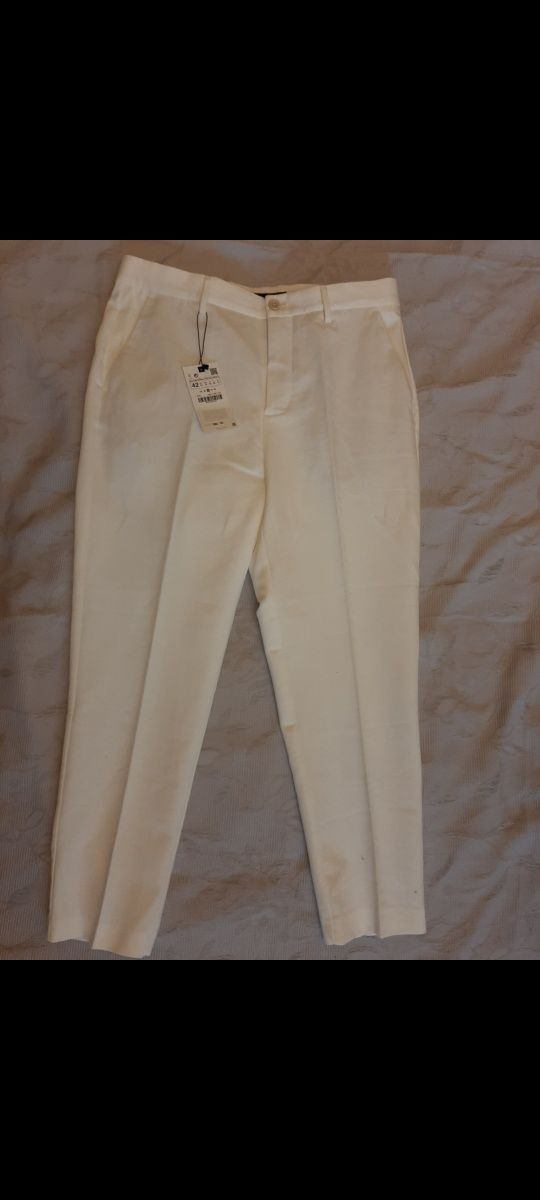 Pantaloni Zara Premium Cotton,42,midel Dsquared