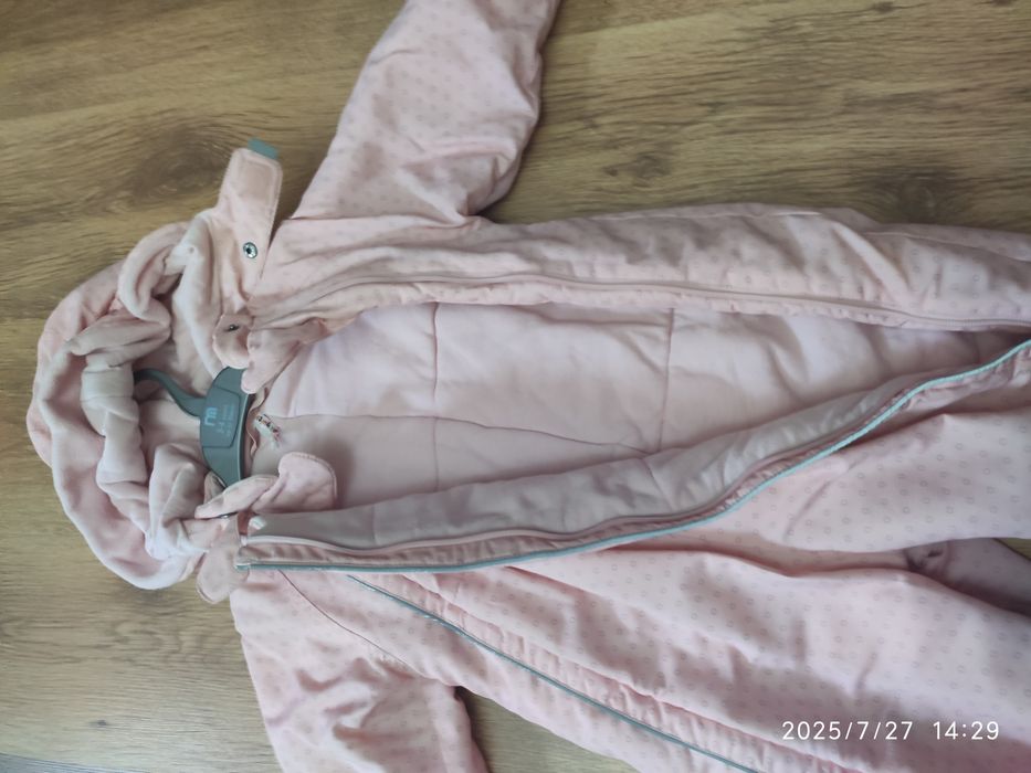 Комбинезон на зиму из мембраны на 12-24 мес