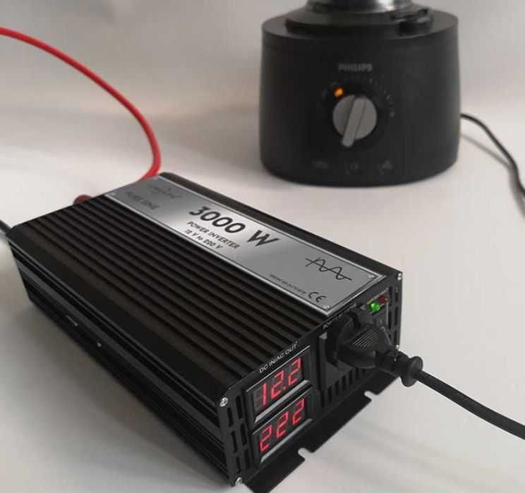 Invertor auto curent continuu, putere 2600W/4000W,IMPORTATOR,LongLife