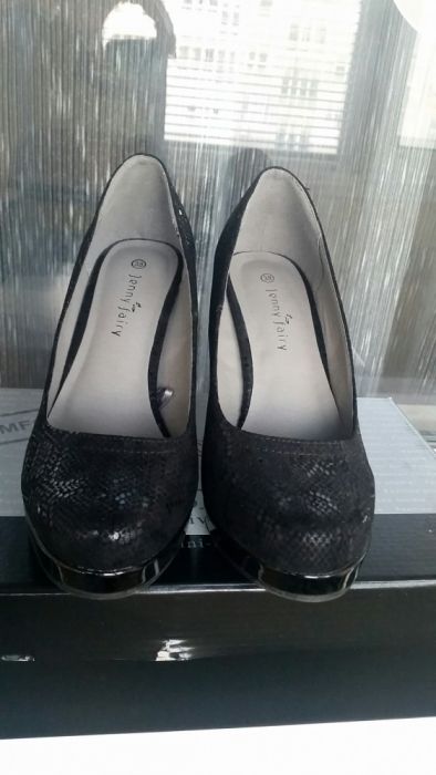 Черни дамски обувки - 39 номер