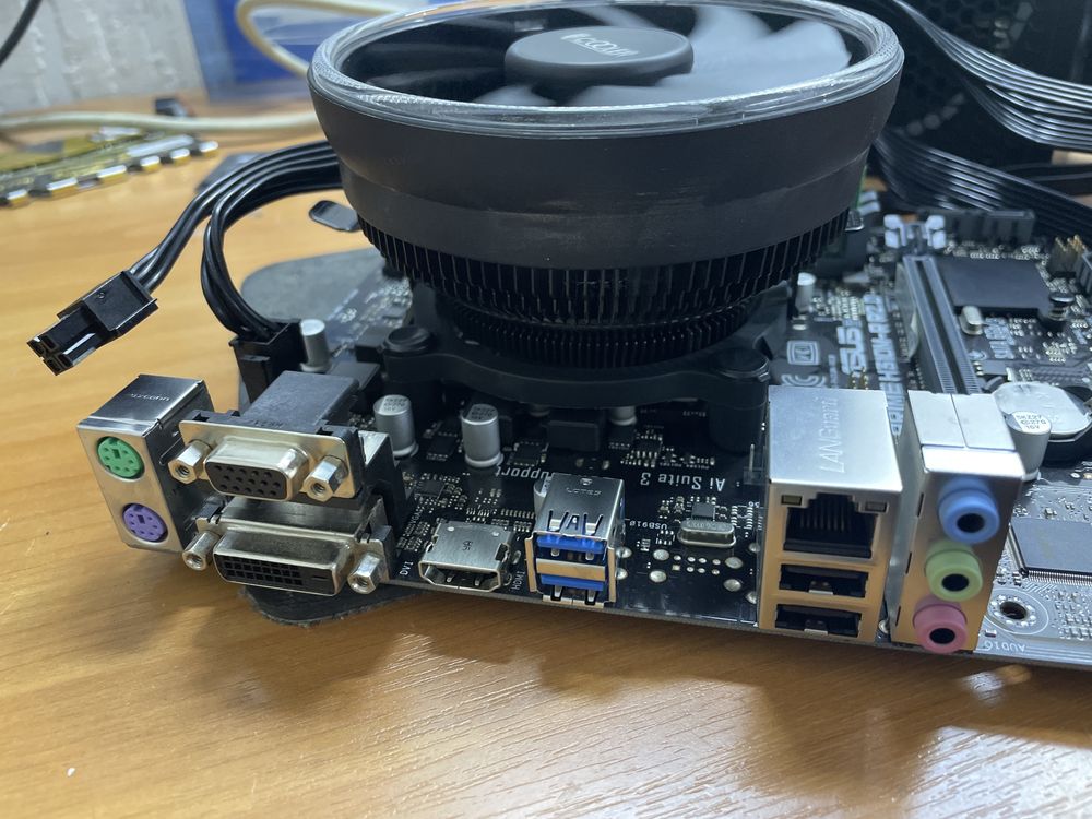 комплект Core i3-9100f+ плата