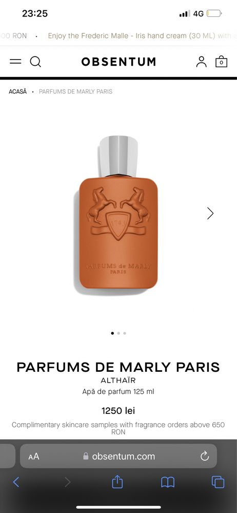 Parfums de Marly Paris Althair