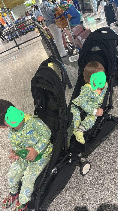 Каляска для двойни УоУо