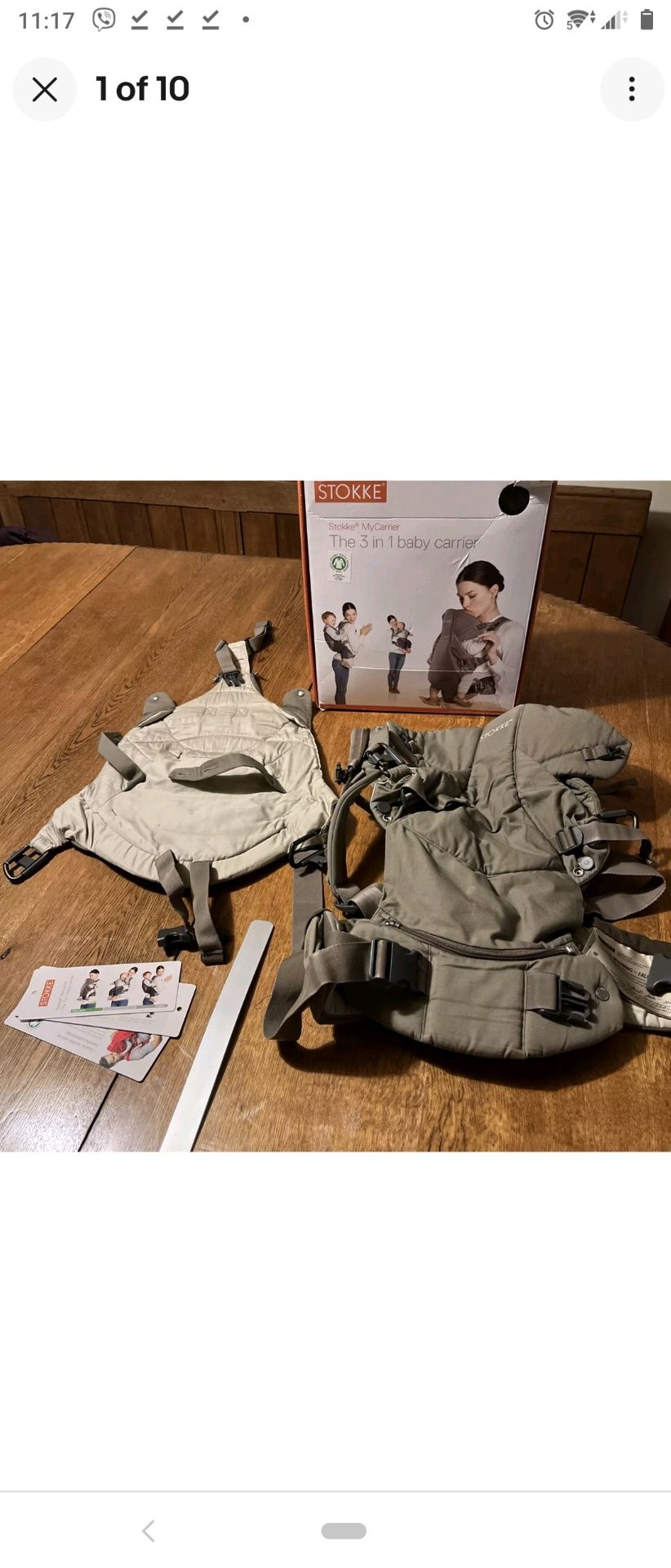 Ергономично кенгуро Stokke