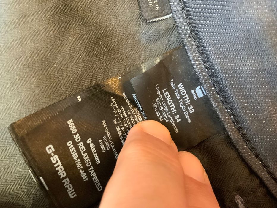 G-star-оригинални дънки 33 размер