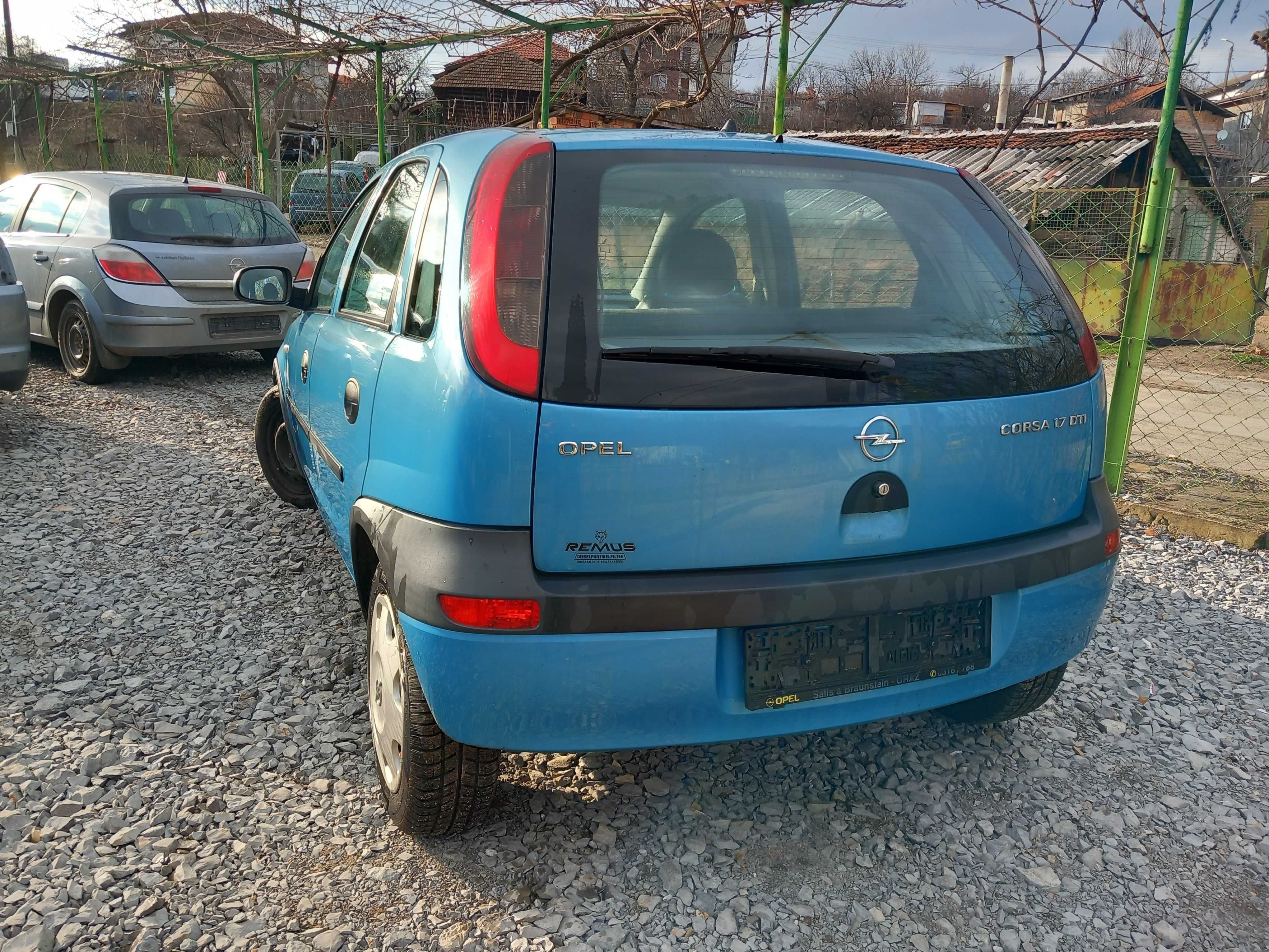 Opel Corsa 1.7dti - 75кс./2002/ - на части