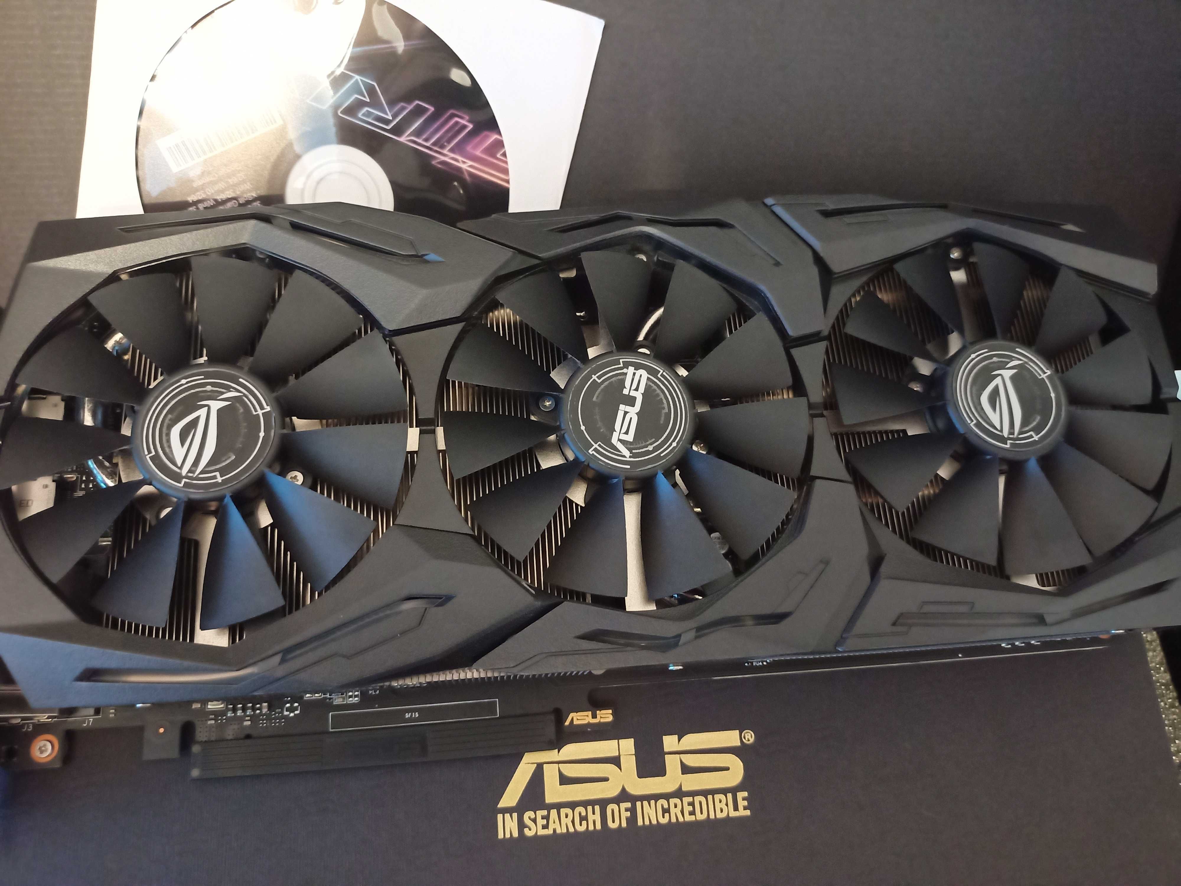 Placa video Asus Strix OC GTX1060 6GB Gaming  RGB