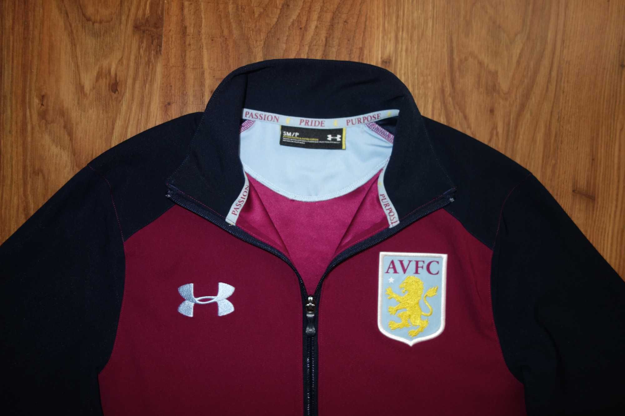 Bluza trening prezentare Aston Villa, Marimea S, Stare buna