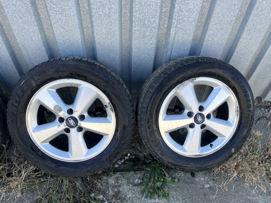 Set complet roti iarna ford originale jante + anvelope focus, mondeo,