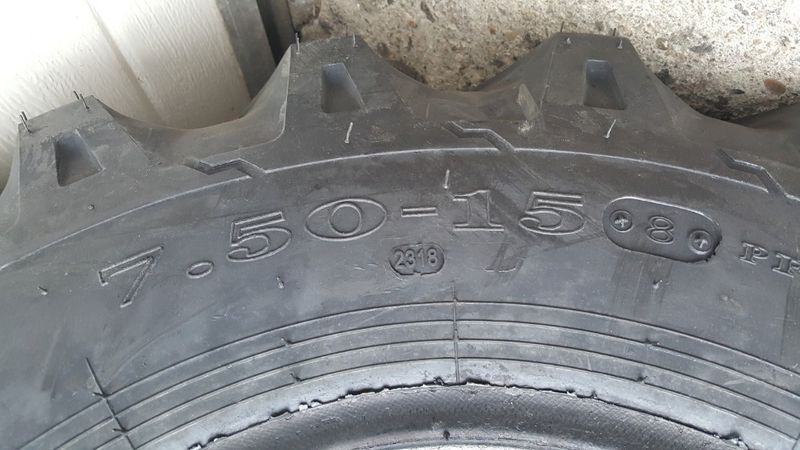 Cauciucuri noi 7.50-16 tractiune de fata noi 4x4 cu garantie 2ani DAGM