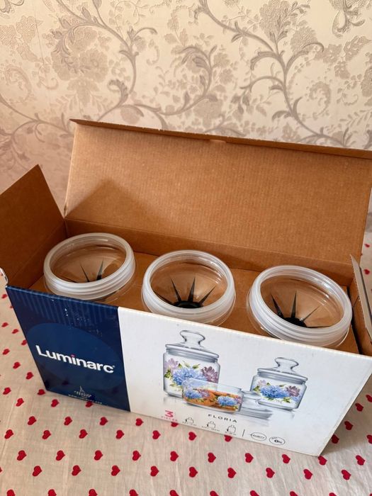 Стеклянные баночки