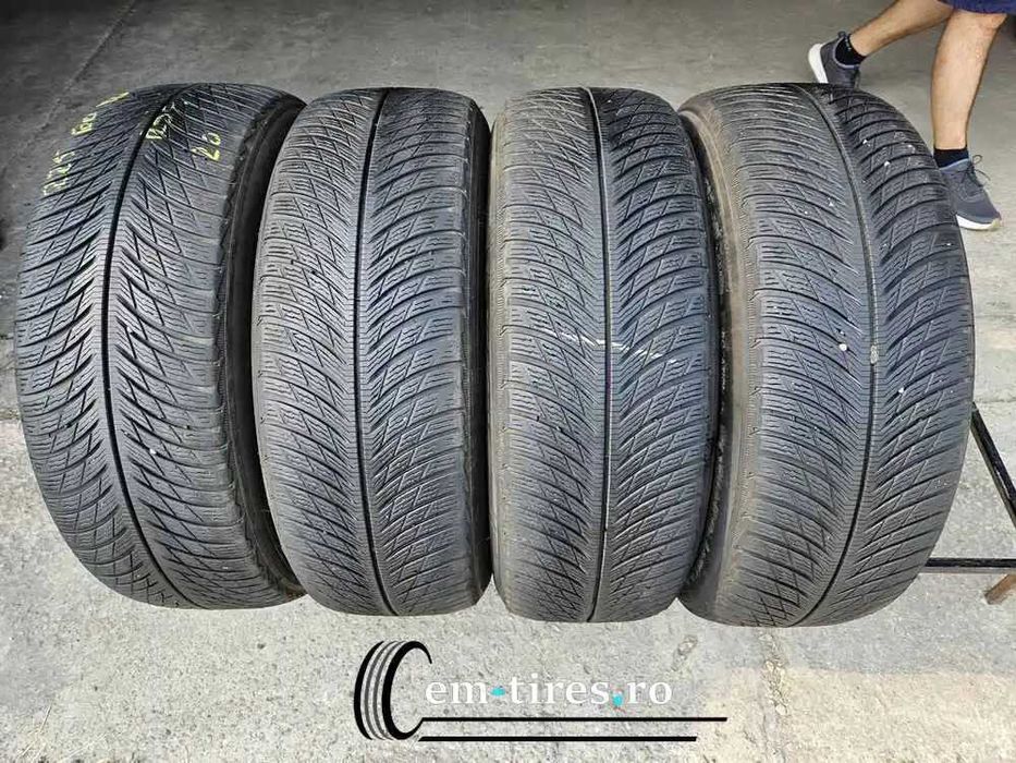 SET 4 Anvelope Iarna 225/60 R18 MICHELIN Pilot Alpin 5 ZP SUV 104H - R