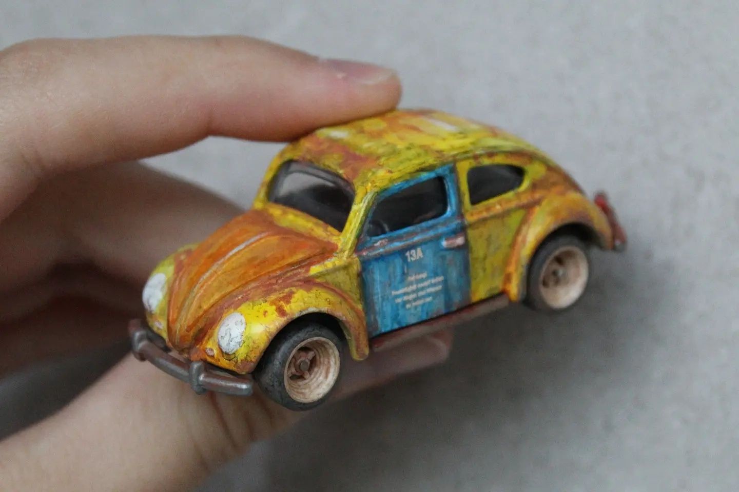 Custom Volkswagen Beetle Matchbox