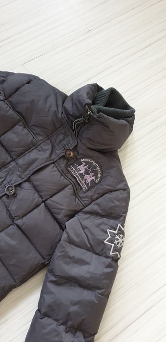 La Martina Long Down Jacket Parka / S ОРИГИНАЛ Дамска пухено яке Парка