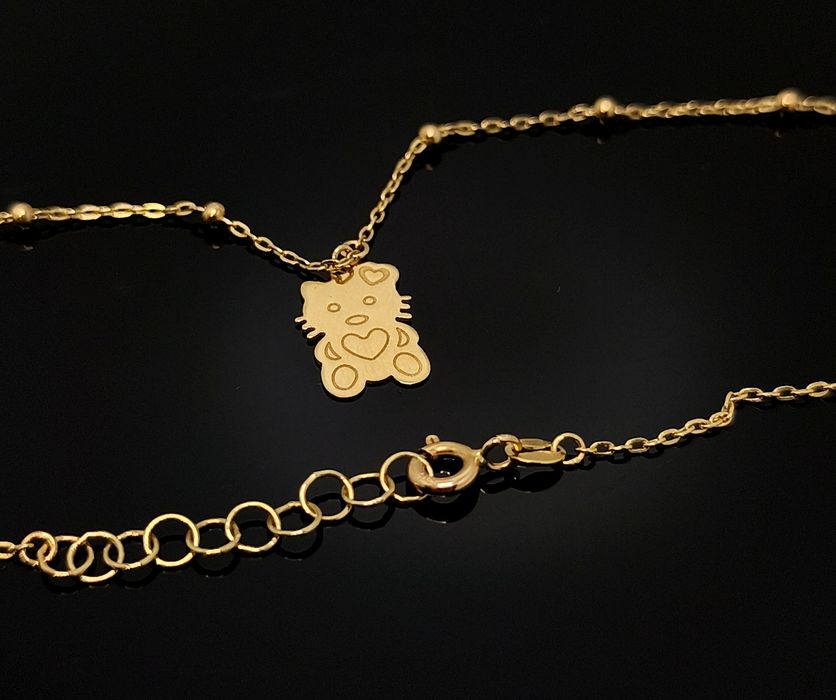 Bijuteria Royal lant din aur 14k 1.86 gr