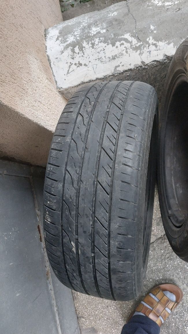 Vând jante OPEL, 5x110, cu cauciucuri 215/55/R16