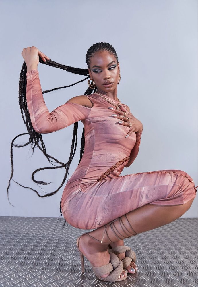 Дамска рокля zara shein missguided oh polly