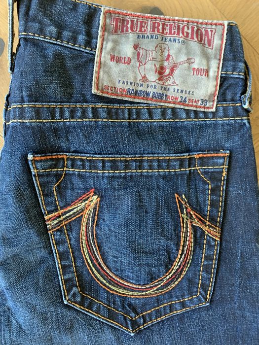 True Religion Rainbow Bobby дънки, размер W34/L33