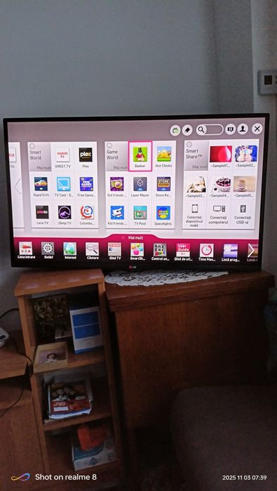 Televizor Smart 3D LG-42LS660S-ZA