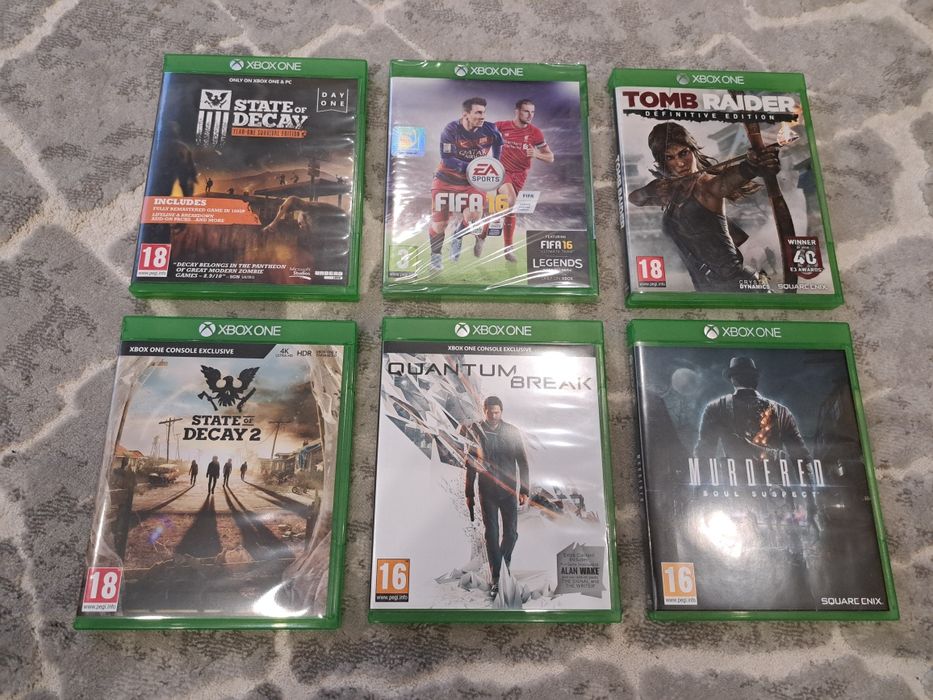 Pachet de 6 jocuri Xbox One in stare excelenta