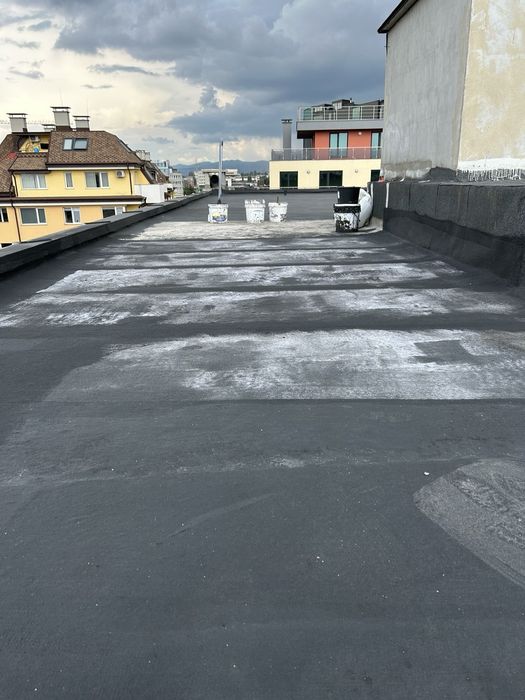 Битумни хидроизолации за покриви/ Спиране на течове