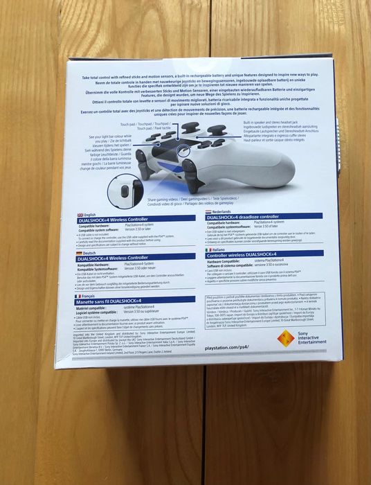 НОВ с Гаранция PS4 DualShock 4 Glacier White