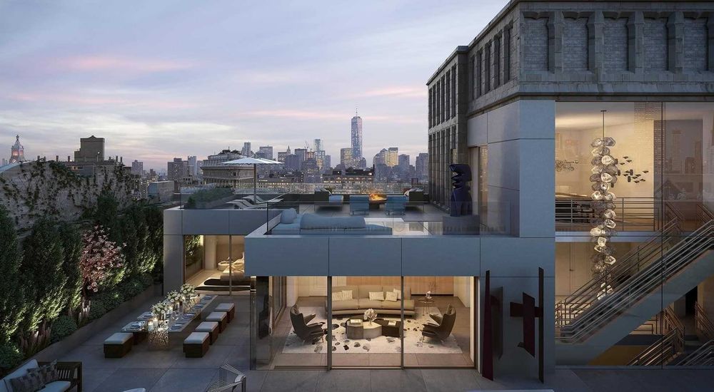 Терасса , Пентхаус Гидроизоляция с ПВХ мембрана