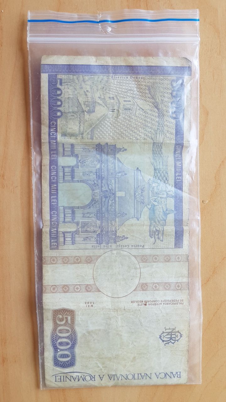 Bancnotă 5000 lei