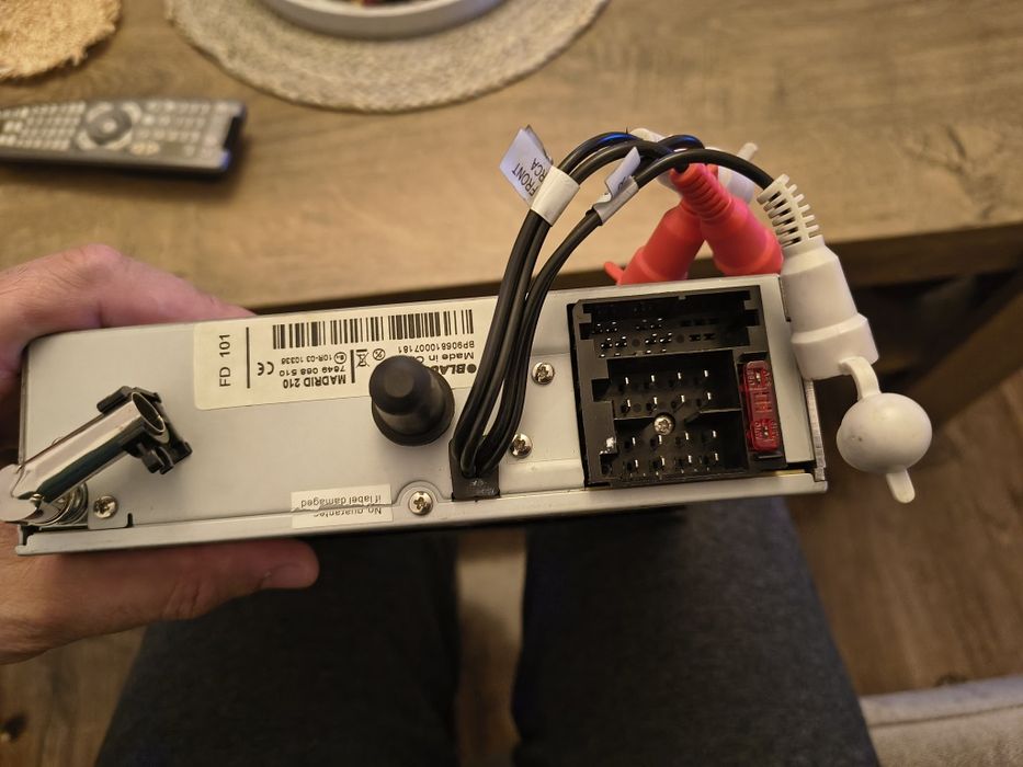 Radio-mp3, cd Blaupunkt