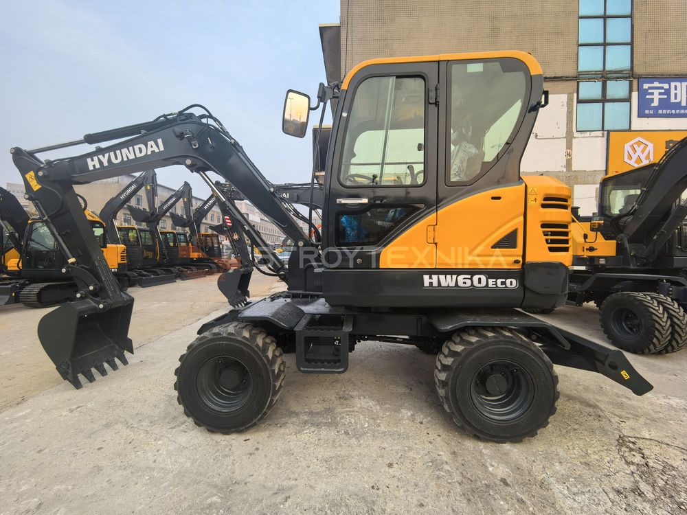 Hyundai HW60 yengi mini ekskavator