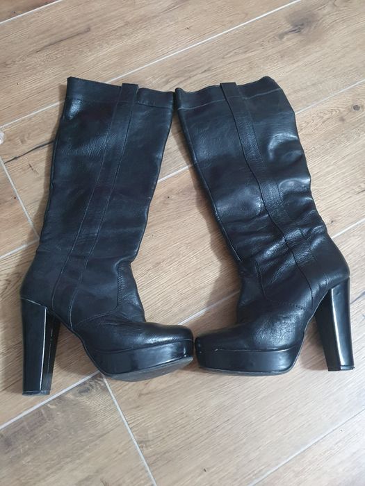 Cizme piele , marime 36