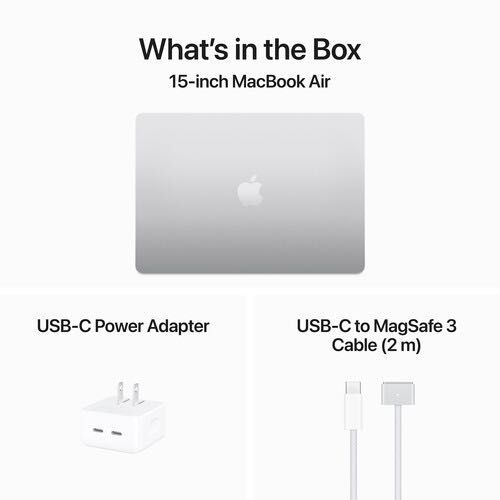 Ноутбук Apple MacBook Air 15 (Early 2024) M3/16Gb RAM/512Gb Slv