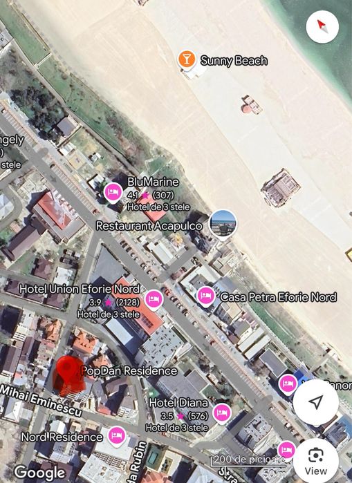 Apartament 2cam De inchiriat Eforie Nord Central