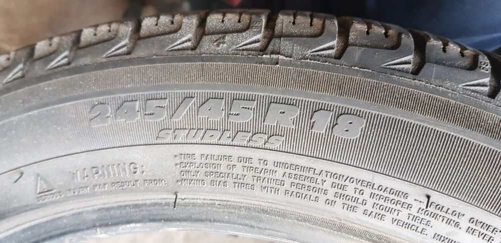 Зимни гуми-18цола-245/45-1бр.-75лв."MICHELIN "
