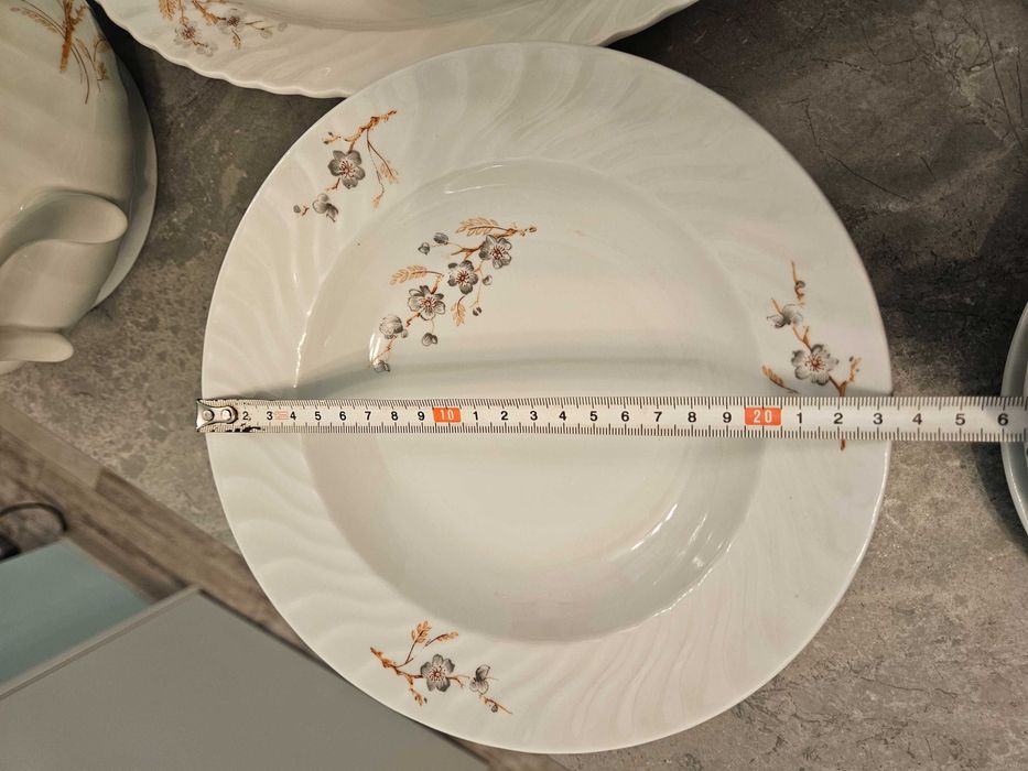 Ретро винтидж порцеланов сервиз „Китка“ – Нови пазар, България