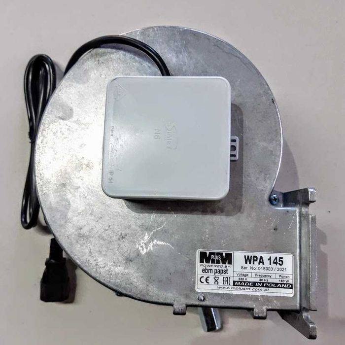 Ventilator insuflant WPA 145, 505 m³/h 160W. 3 ANI GARANTIE