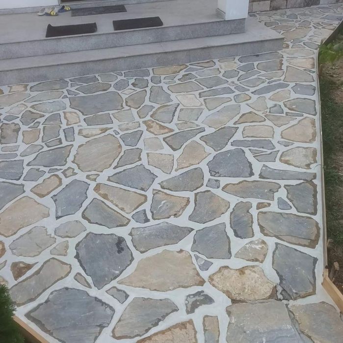 Piatra naturala de munte pentru pavaj.