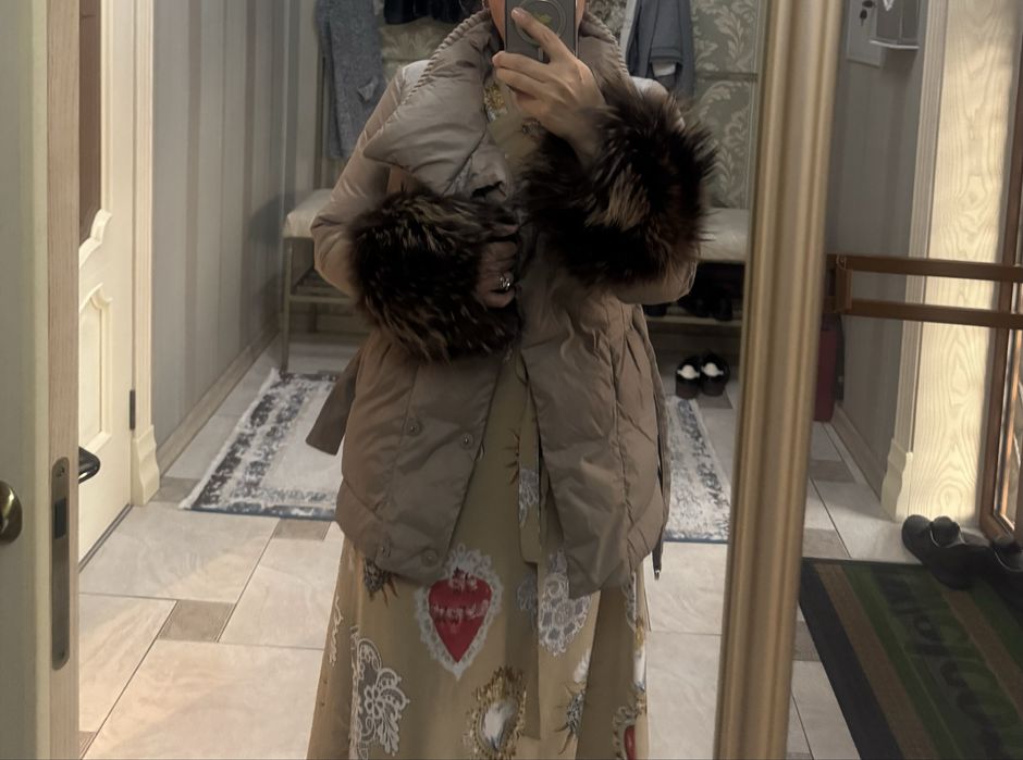 Женский пуховик