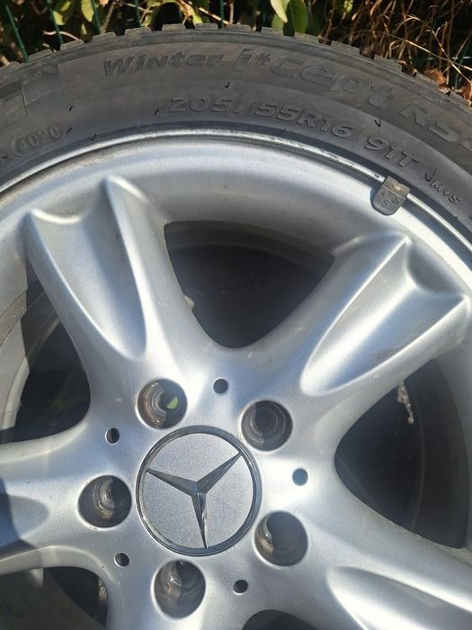Jante Mercedes cu anvelope iarna 205/55R 16