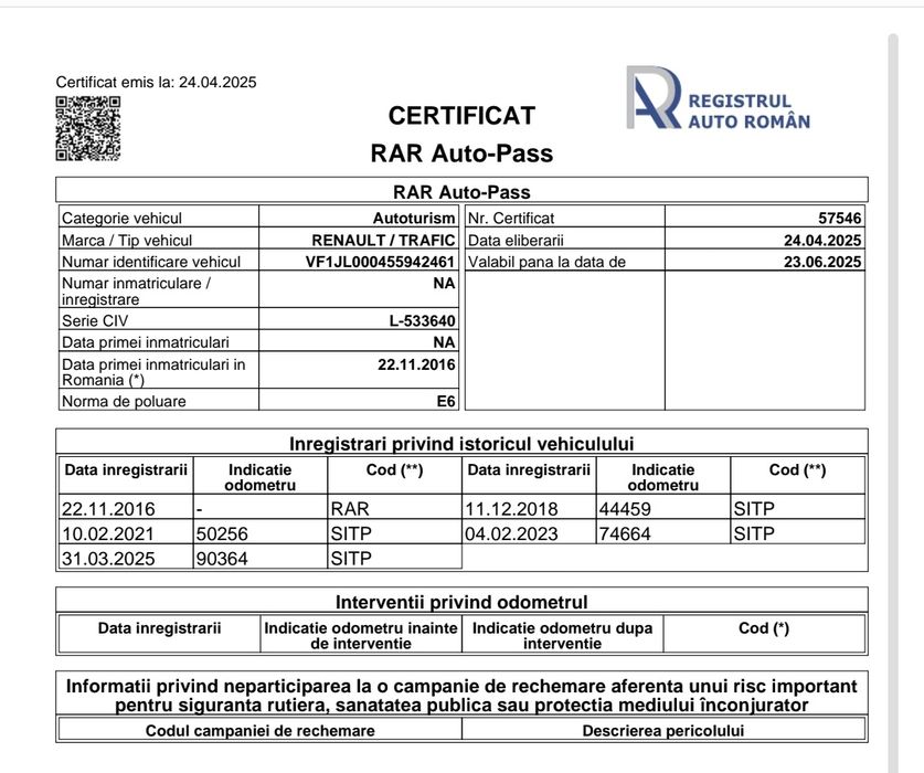 Renault Trafic 3 2016 8+1