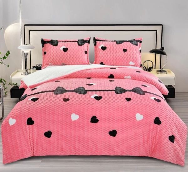 Lenjerie de pat groasă creponata