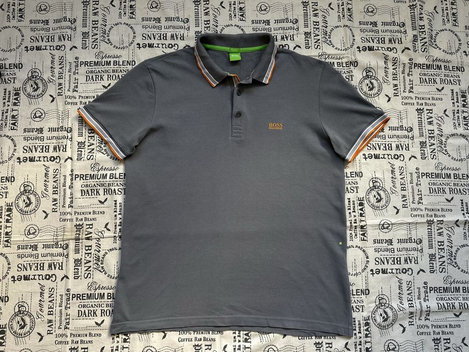 HUGO BOSS green original тениска.L