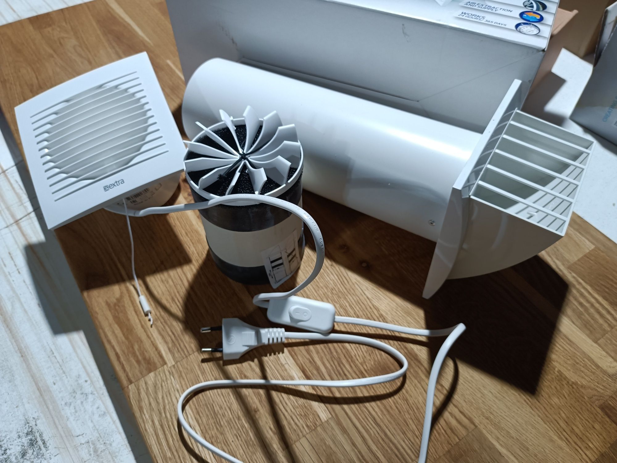 Ventilator aerisire recuperator de caldura EUROPLAST 150